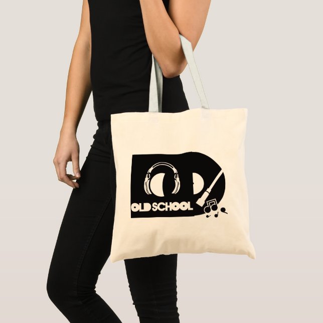 OLD_SCHOOL TOTE BAG (Front (Product))