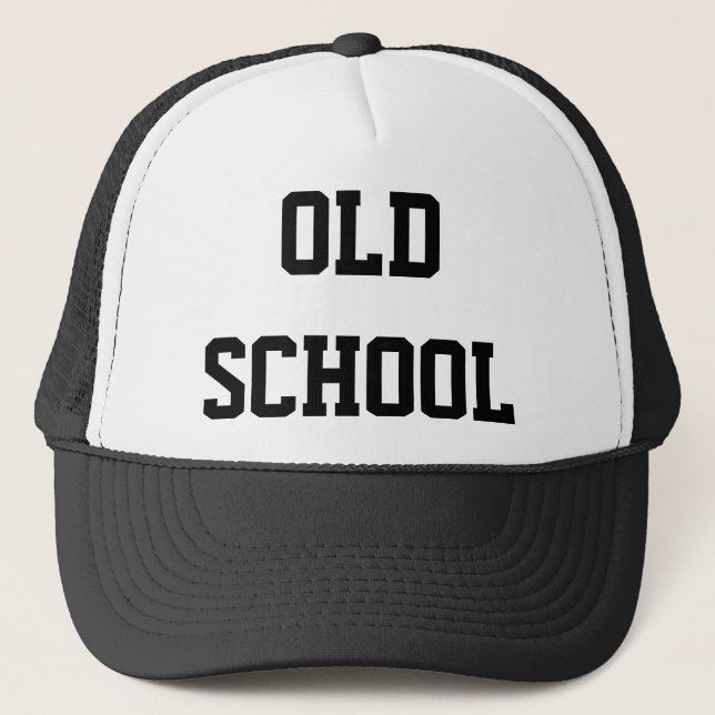 Old School Trucker Hat (Front)