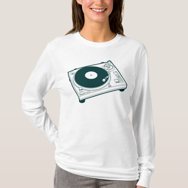 Old School Turntable T-Shirt (Front)