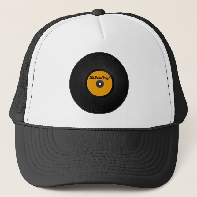 Old School Vinyl hat (Front)