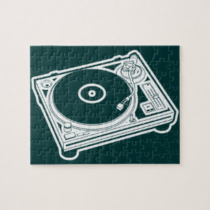 Old School Wax / Turntable Jigsaw Puzzle