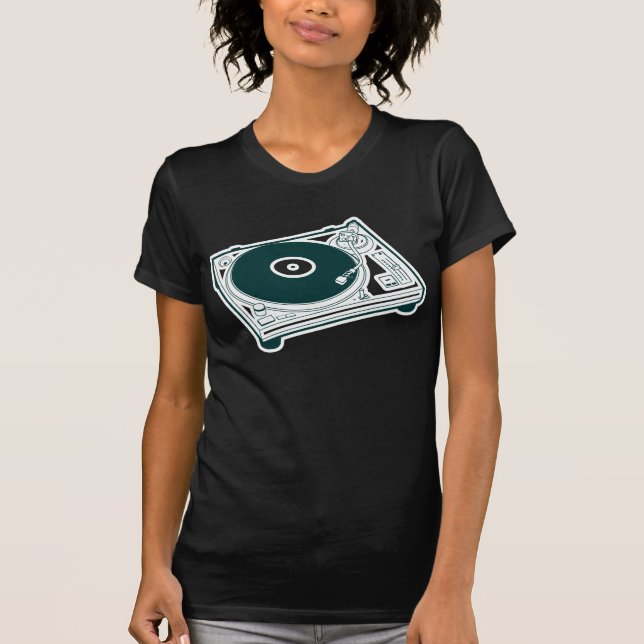 Old School Wax / Turntable T-Shirt (Front)