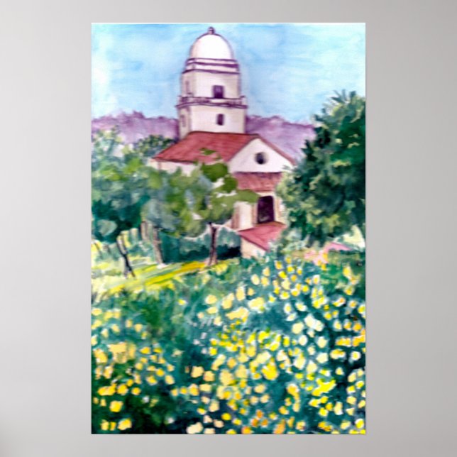 "OLD SCHOOLHOUSE" CANVAS POSTER BY H DAVIDSOHN (Front)