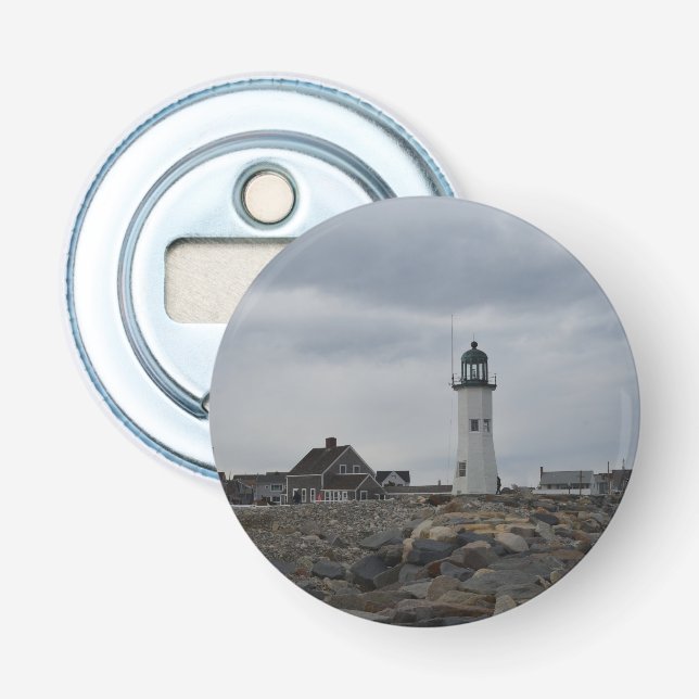 Old Scituate Lighthouse Bottle Opener (Front)