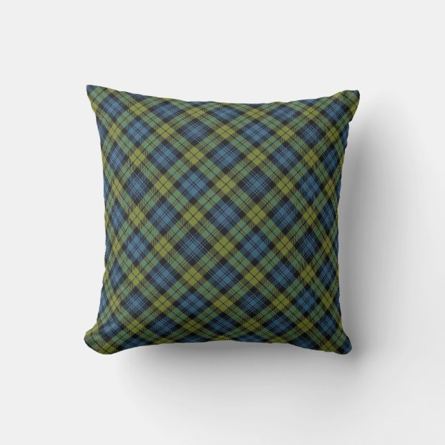 Old Scotland Campbell Tartan Cushion (Front)