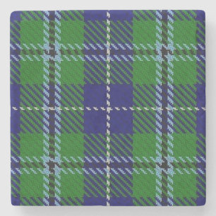 Old Scots Tavern Clan Douglas Tartan Stone Coaster