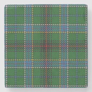 Old Scots Tavern Clan Duncan Tartan Stone Coaster