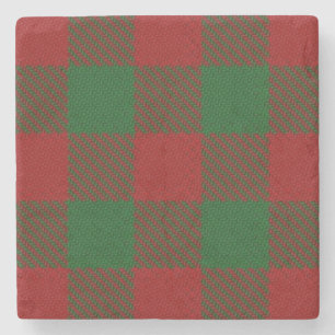 Old Scots Tavern Clan Moncreiffe Moncrief Tartan Stone Coaster