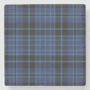 Old Scots Tavern Scottish Clergy Tartan Stone Coaster