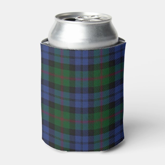 Old Scotsman Clan Baird Tartan Can Cooler (Can Front)