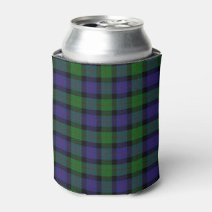 Old Scotsman Clan Blair Tartan Can Cooler