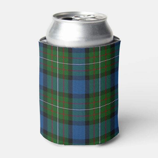 Old Scotsman Clan Fergusson Ferguson Tartan Can Cooler (Can Front)