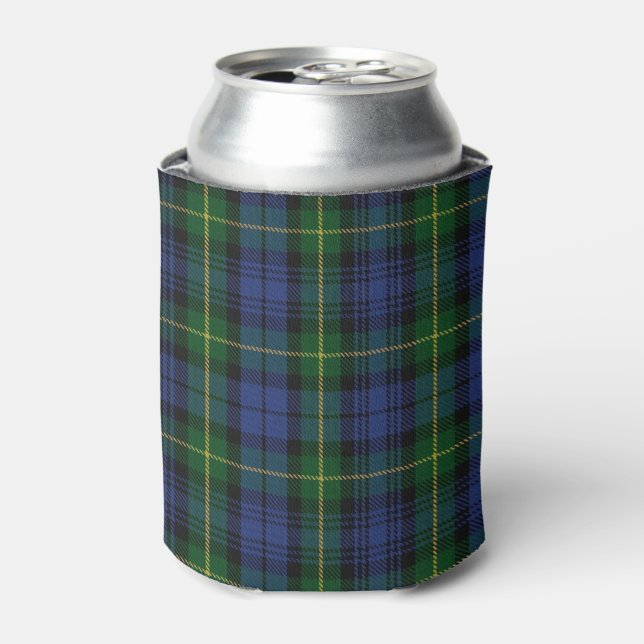 Old Scotsman Clan Gordon Tartan Can Cooler (Can Front)