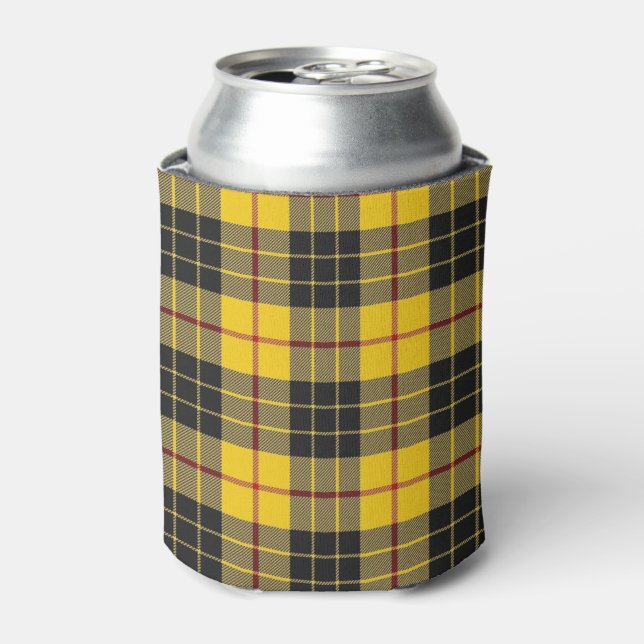 Old Scotsman Clan MacLeod Tartan Can Cooler (Can Front)