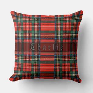 Old Scottish Tartan Cushion