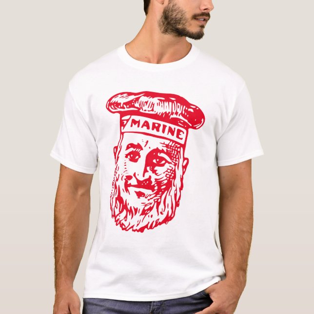 Old Sea Salt - Red T-Shirt (Front)