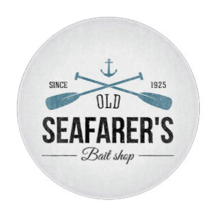 Old Seafarers Bait Shop Cutting Board