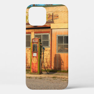 Old service station in rural Utah,  USA. vintage,  iPhone 12 Case