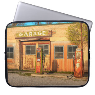 Old service station in rural Utah,  USA. vintage,  Laptop Sleeve
