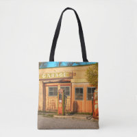 Old service station in rural Utah, USA. vintage,