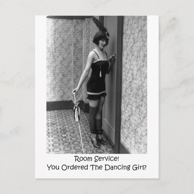 Old Silent Movie Photo Postcard (Front)