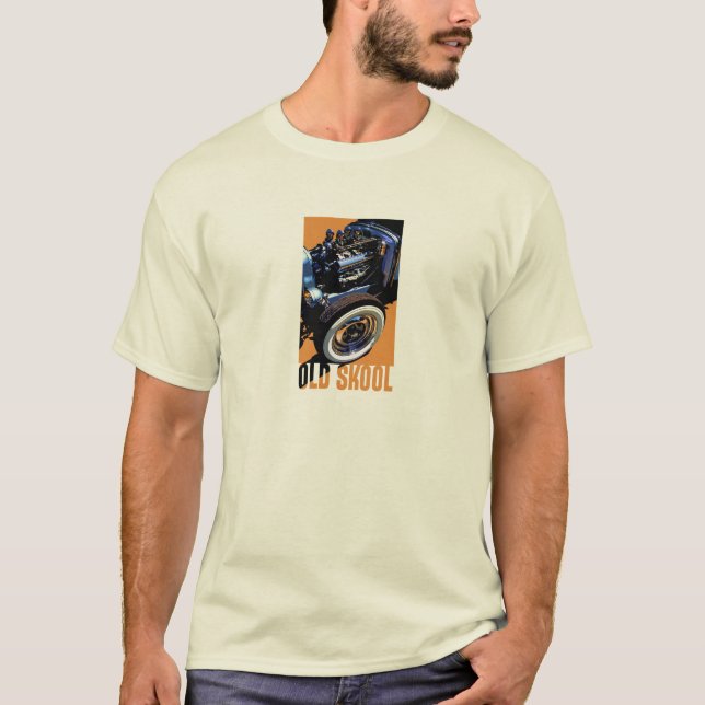 Old Skool Hot Rod T-Shirt (Front)