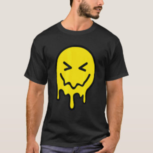 Old Skool Raver OldSkool Raving Melting Face Rave  T-Shirt