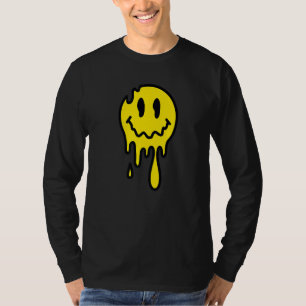 Old Skool Raver OldSkool Raving Melting Face Rave T-Shirt
