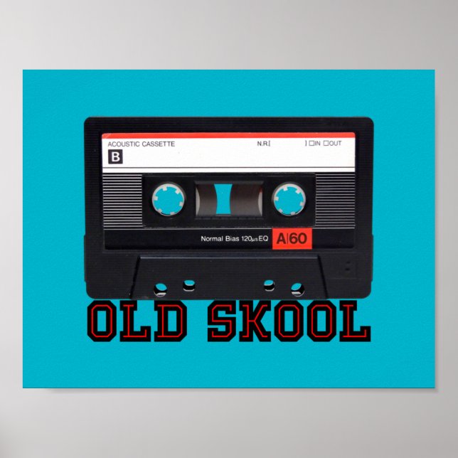 Old Skool - Tape Cassette Poster (Front)