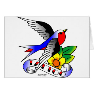 Old Skool Tattoo Swallow