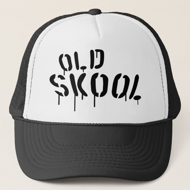 Old Skool Trucker Hat (Front)