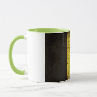 Old Smudgy Belgian Flag Covered Ceramic Mug