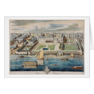 Old Somerset House on the Strand, engraved by Jean