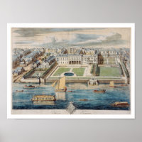 Old Somerset House on the Strand, engraved by Jean