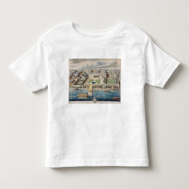 Old Somerset House on the Strand, engraved by Jean Toddler T-Shirt (Front)