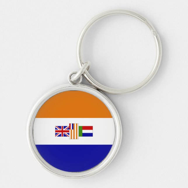 Old South African Flag Key Ring (Front)