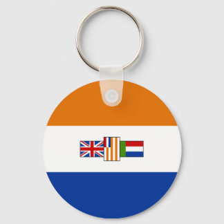 Old South African Flag Key Ring