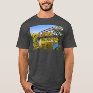 Old Southern Railroad Trestle Bridge On The Valley T-Shirt
