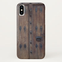 Old Spanish Wooden Door with Bolts