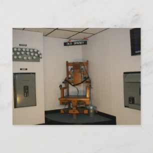 Old Sparky Postcard