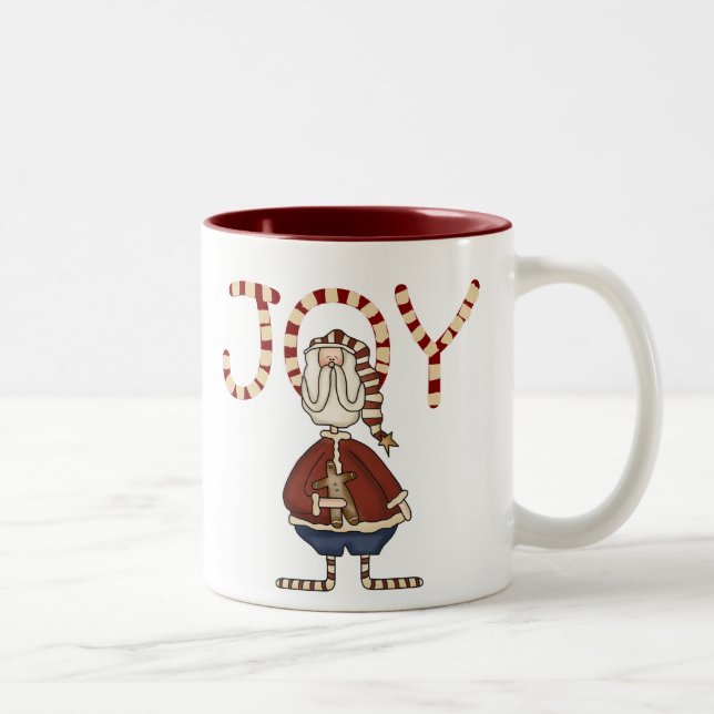 Old St. Nick Two-Tone Coffee Mug (Right)