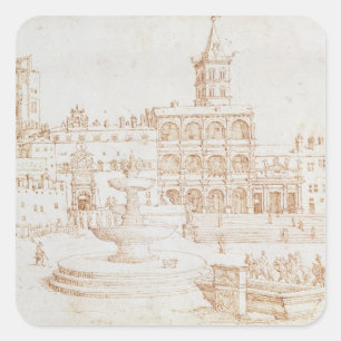 Old St. Peter's Square Sticker