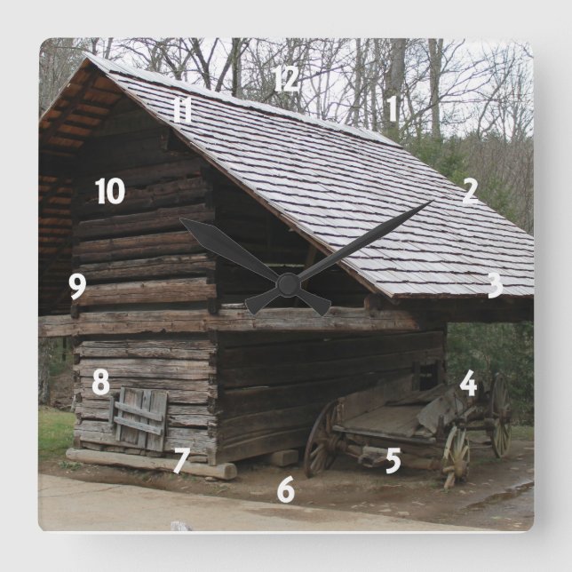 Old Stagecoach Clock (Front)