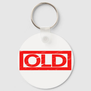 Old Stamp Key Ring