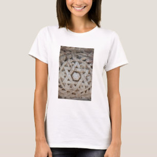 Old Star of David carving, Israel T-Shirt