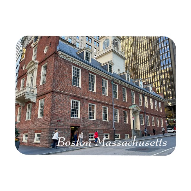 Old State House in Boston Massachusetts Magnet (Horizontal)