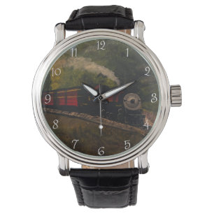 Old Steam Engine, Original by Gary Poling Watch