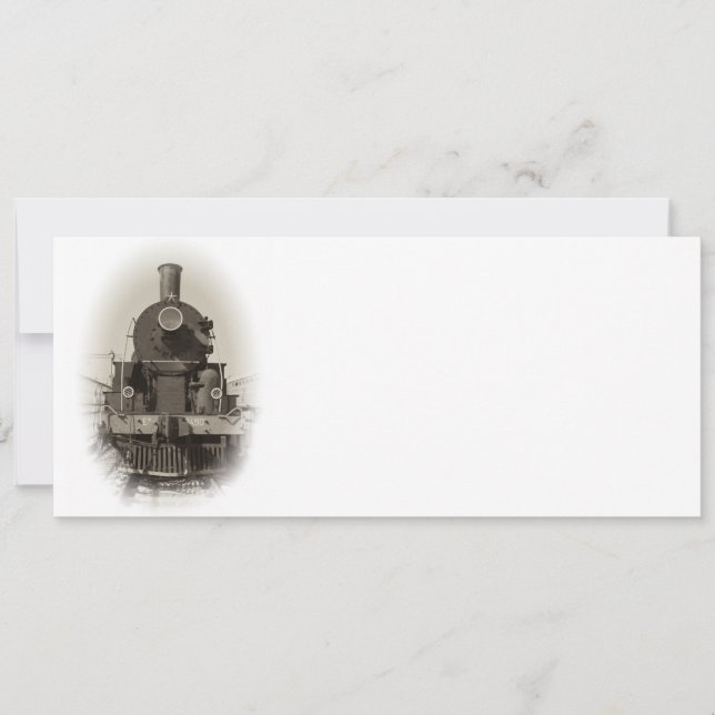 Old steam locomotive (Front)