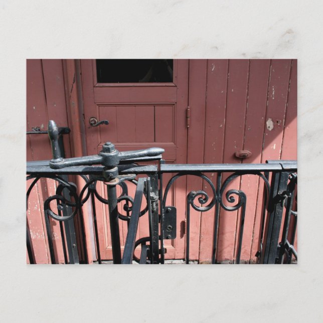 Old Steam Train Le Mastrou Waggon Postcard (Front)