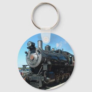 Old Steam Train One of a Kind Photo Shoot Key Ring